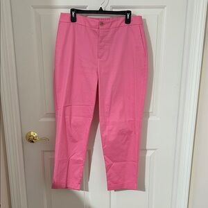 Charter Club Bright Pink cuffed ankle length Pants